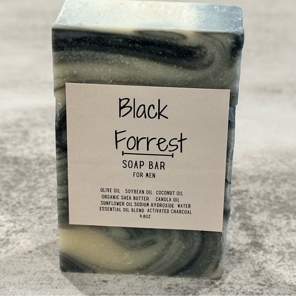 Black Forrest Soap Bar for Men Shea Butter Soap Bar Sweet Body (2pack) - Picture 3 of 7